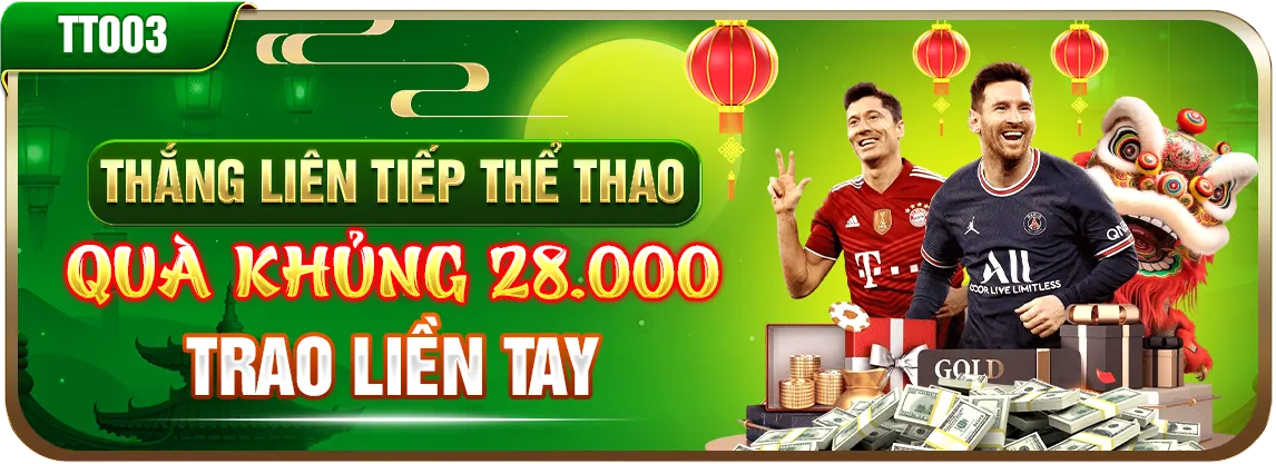 Banner khuyến mãi chào mừng 18bet